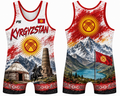 Kyrgyzstan Wrestling Singlet