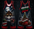 Christmas Wrestling Singlet
