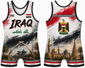 Iraq Wrestling Singlet