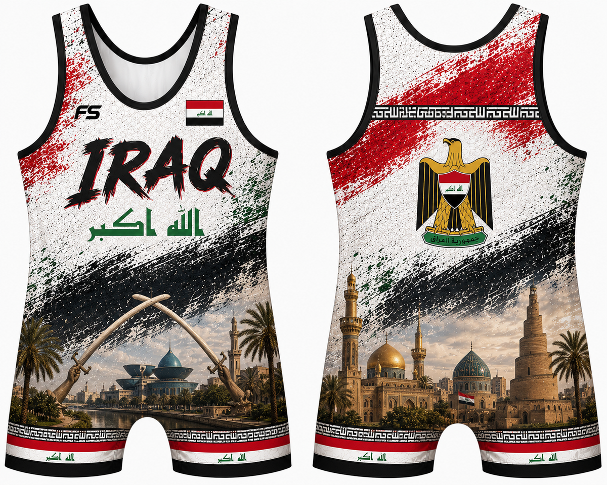 Iraq Wrestling Singlet