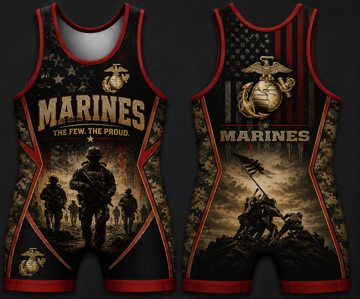 Marines Military Singlets