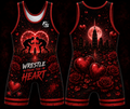 Valentines Day Wrestling Singlet
