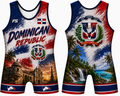 Dominican Republic Wrestling Singlet