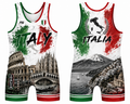 Italy Wrestling Singlet