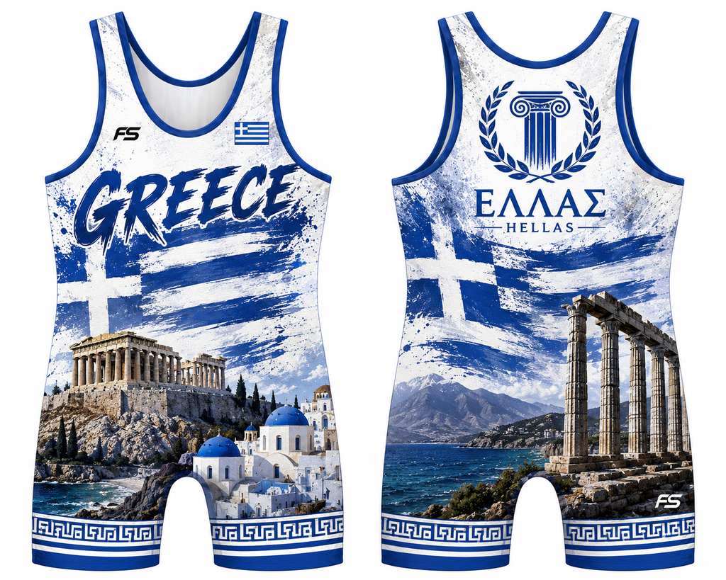 Country Wrestling Singlet