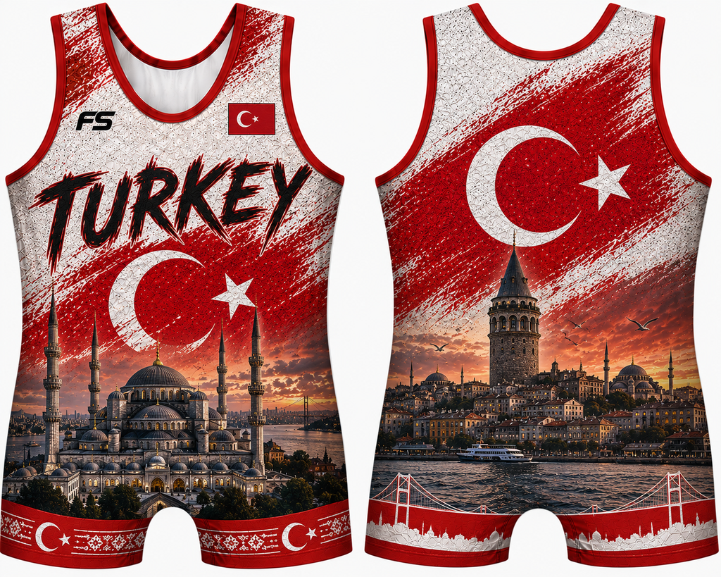 Country Wrestling Singlet