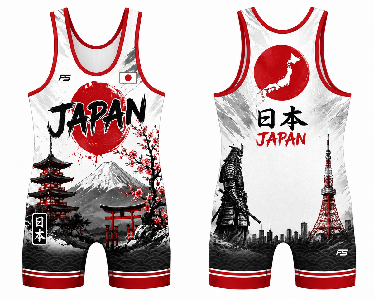 Japan Wrestling Singlet