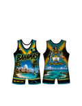 Bahamas Wrestling Singlet