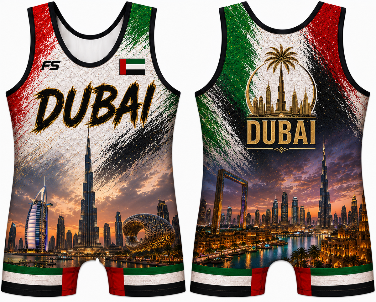 Dubai Wrestling Singlet